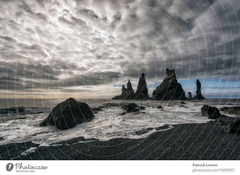 Another World schön Leben Ferien & Urlaub & Reisen Abenteuer Strand Meer Insel Wellen Umwelt Natur Landschaft Urelemente Erde Sand Luft Wasser Himmel Wolken