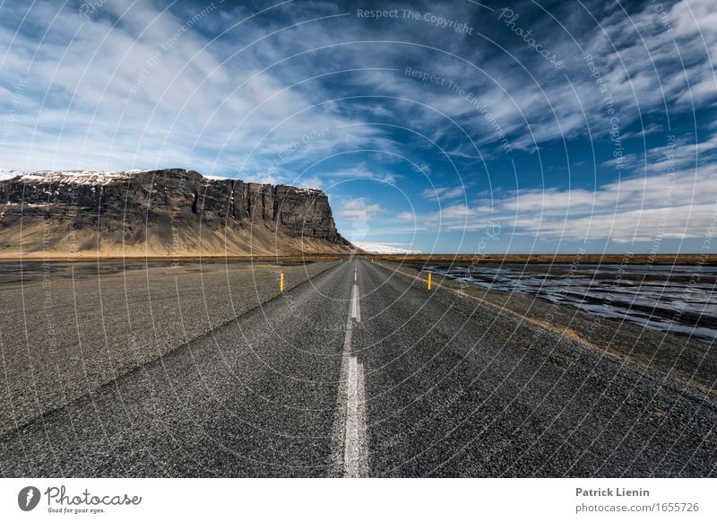 Vanishing Point schön Leben Wohlgefühl Zufriedenheit Sinnesorgane Erholung ruhig Ferien & Urlaub & Reisen Abenteuer Ferne Insel Berge u. Gebirge Umwelt Natur