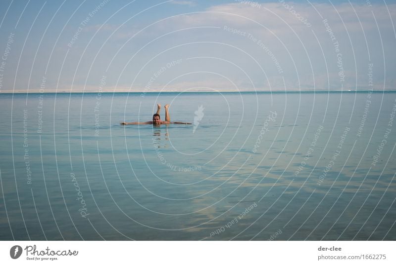 schwebend Gesundheit Wellness harmonisch Zufriedenheit Erholung Kur Schwimmen & Baden Ferien & Urlaub & Reisen Freiheit Sommer Sommerurlaub Meer Sport