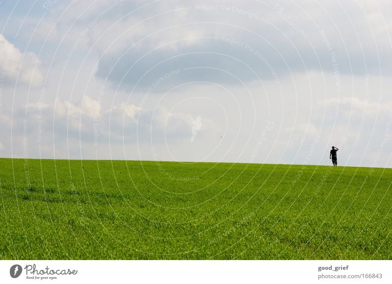 ausschau halten Farbfoto mehrfarbig Außenaufnahme Textfreiraum links Textfreiraum oben Textfreiraum unten Tag Sonnenlicht Sonnenstrahlen Panorama (Aussicht)