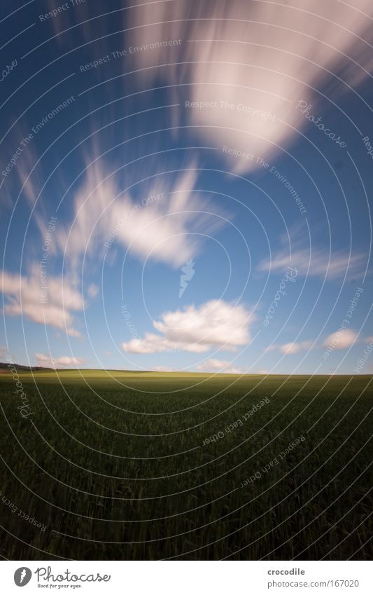 wolkenfetzen IV Schatten Langzeitbelichtung Starke Tiefenschärfe Zentralperspektive Weitwinkel Umwelt Natur Landschaft Pflanze Luft Wolken Horizont Frühling