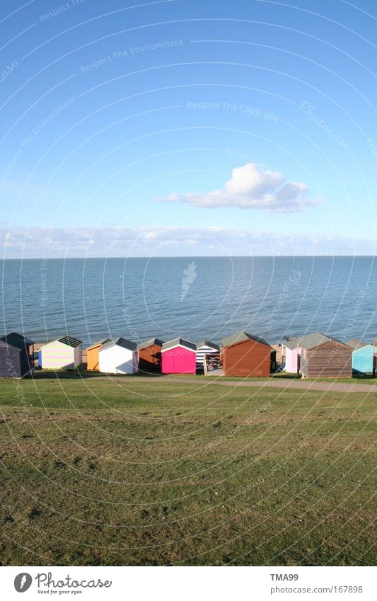 Duplo-Haus I Farbfoto mehrfarbig Außenaufnahme Menschenleer Textfreiraum oben Textfreiraum unten Tag Sonnenlicht Totale Ferne Sightseeing Meer Natur Landschaft