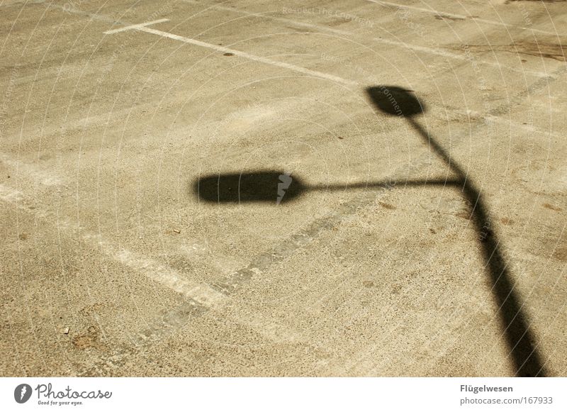 Eines Tages, auf dem Weg zum Roten Meer, passierte das: Farbfoto Außenaufnahme Stil Straße liegen stehen leuchten ästhetisch hell Einigkeit Laterne Schatten