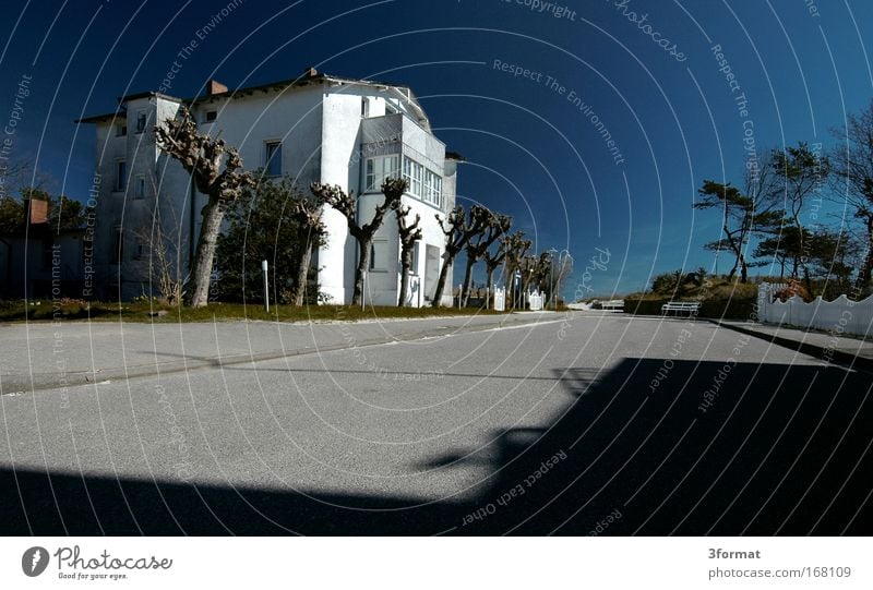 RÜGEN Farbfoto mehrfarbig Außenaufnahme Textfreiraum links Textfreiraum unten Tag Schatten Kontrast Sonnenlicht Starke Tiefenschärfe Zentralperspektive