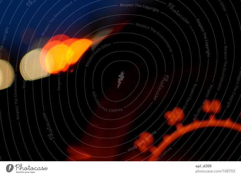 Analog Autobahn Farbfoto Innenaufnahme Detailaufnahme Experiment Nacht Kunstlicht Lichterscheinung Unschärfe Zentralperspektive Technik & Technologie