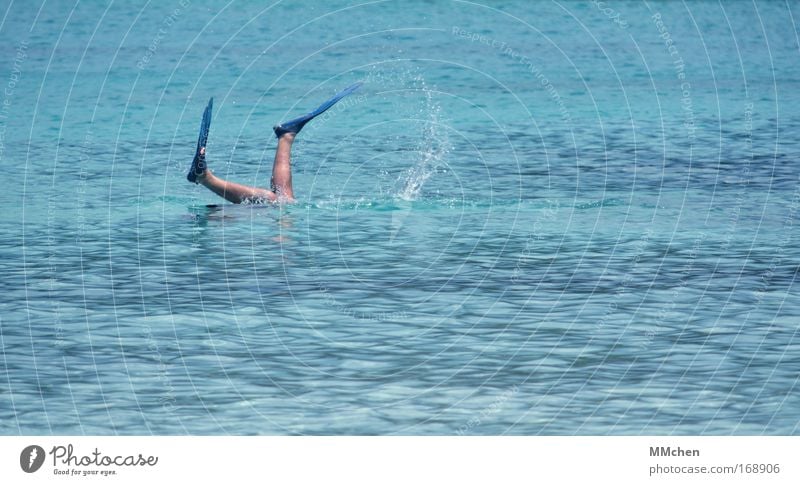 Nasser Spass Farbfoto Textfreiraum rechts Textfreiraum unten Tag Wellness Freizeit & Hobby Ferien & Urlaub & Reisen Tourismus Ausflug Sommer Sommerurlaub Sonne