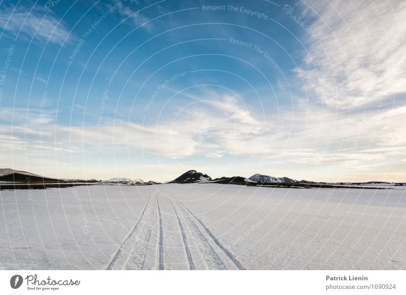 Eiszeit Leben Wohlgefühl Zufriedenheit Sinnesorgane Erholung Freizeit & Hobby Ferien & Urlaub & Reisen Abenteuer Sonne Insel Winter Schnee Berge u. Gebirge