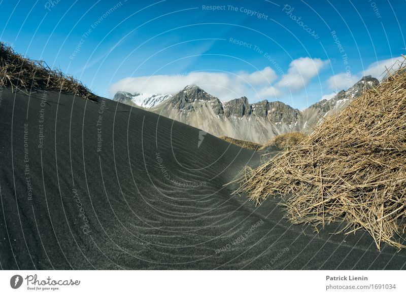 Stokkness schön Leben Ferien & Urlaub & Reisen Abenteuer Strand Meer Insel Schnee Berge u. Gebirge Umwelt Natur Landschaft Urelemente Erde Sand Himmel Wolken