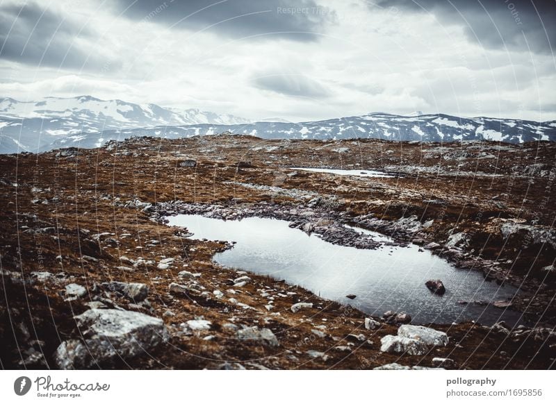 my way to norway V Ferien & Urlaub & Reisen Tourismus Ausflug Abenteuer Ferne Freiheit Expedition Camping Schnee Berge u. Gebirge wandern Natur Landschaft