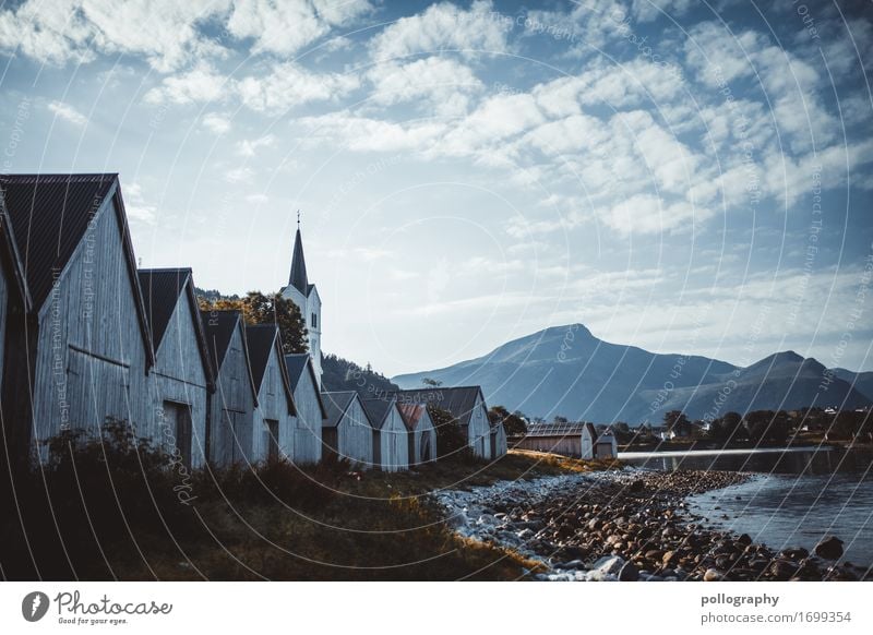 Norwegen Freizeit & Hobby Ferien & Urlaub & Reisen Tourismus Ausflug Ferne Freiheit Umwelt Natur Landschaft Erde Luft Himmel Wolken Sonnenlicht Berge u. Gebirge