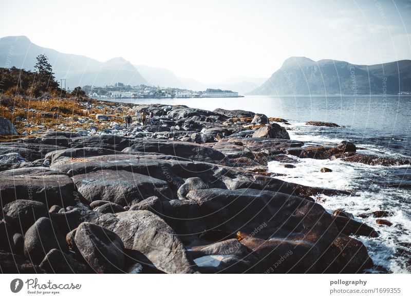 stones Umwelt Natur Landschaft Urelemente Erde Luft Wasser Himmel Wolken Klima Klimawandel Wetter Unwetter Nebel fest nass Abenteuer Farbfoto Gedeckte Farben