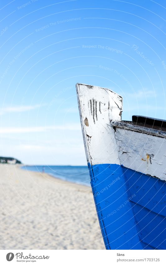 Das Meer Ferien & Urlaub & Reisen Tourismus Ausflug Sommer Sommerurlaub Sonne Strand Fischer Fischerboot Landschaft Urelemente Luft Wasser Himmel Schönes Wetter