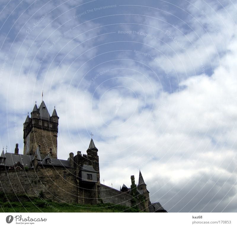 Penthouse anno ... Hexe Cochem Mosel (Weinbaugebiet) Festung Ferien & Urlaub & Reisen Himmel Mauer alt Aussichtsturm Zoll bezahlen historisch Märchen Kunst