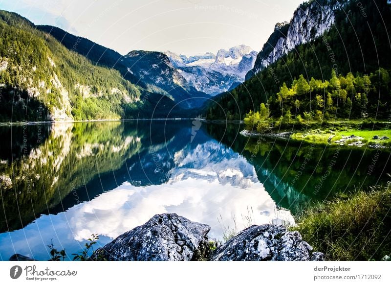 Still ruht der See im Oktober Ferien & Urlaub & Reisen Tourismus Ausflug Abenteuer Ferne Freiheit Sommerurlaub Berge u. Gebirge wandern Umwelt Natur Landschaft