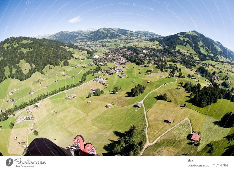 Abgleiten von der Wispile IV Lifestyle Leben harmonisch Wohlgefühl Erholung ruhig Ausflug Abenteuer Ferne Freiheit Sightseeing Sommer Berge u. Gebirge Sport