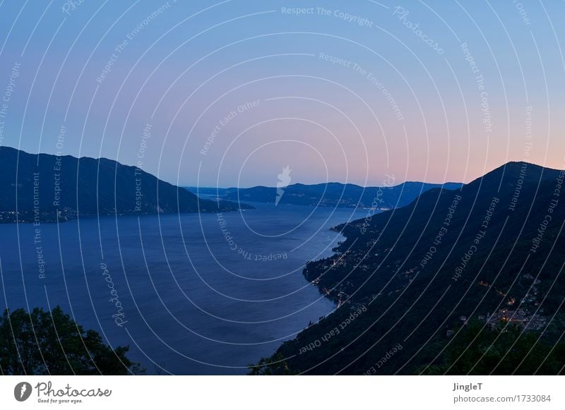 blaue stunde II Ferien & Urlaub & Reisen Tourismus Ausflug Abenteuer Ferne Freiheit Sommer Umwelt Natur Landschaft Pflanze Luft Wasser Sonnenaufgang