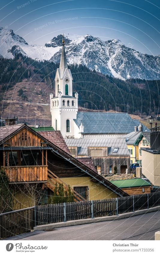 Schladming Ferien & Urlaub & Reisen Ausflug Sightseeing Schnee Winterurlaub Umwelt Landschaft Himmel Schönes Wetter Felsen Alpen Berge u. Gebirge