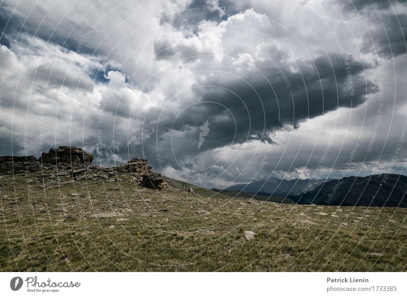 Donnerwetter schön Ferien & Urlaub & Reisen Tourismus Abenteuer Ferne Freiheit Sommer Berge u. Gebirge Umwelt Natur Landschaft Himmel Wolken Klima Klimawandel