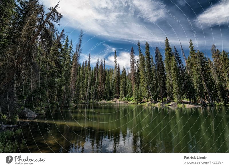 Lost Lake schön Ferien & Urlaub & Reisen Tourismus Abenteuer Sommer Berge u. Gebirge Umwelt Natur Landschaft Himmel Wolken Klima Klimawandel Wetter