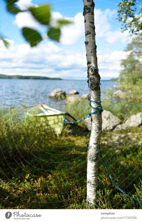 Finnische Beziehung Ferien & Urlaub & Reisen Freiheit Sommer Sommerurlaub Sonne Sonnenbad Strand Meer Umwelt Natur Wasser Himmel Horizont Wellen Küste Seeufer