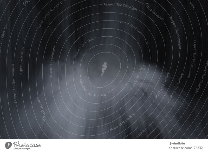 Wasserschleier Farbfoto Schwarzweißfoto Außenaufnahme Nahaufnahme Menschenleer Tag Zentralperspektive Totale fallen nachhaltig wild Wasserfall Schleier