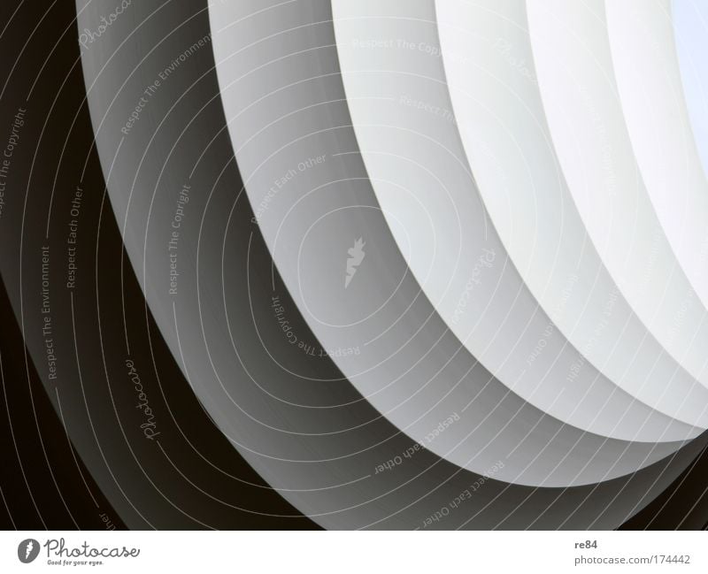 Tief in der Materie Farbfoto Innenaufnahme abstrakt Muster Strukturen & Formen Menschenleer Schatten Kontrast Silhouette Bauwerk Gebäude Architektur Fassade