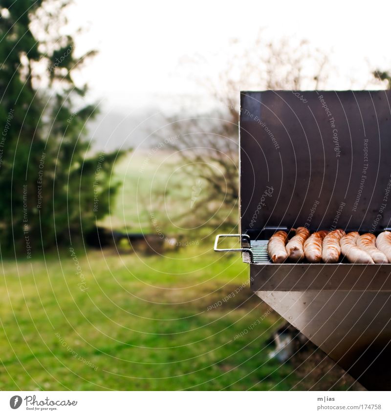 Job zu vergeben. Farbfoto mehrfarbig Außenaufnahme Detailaufnahme Menschenleer Textfreiraum links Tag Unschärfe Zentralperspektive Lebensmittel Fleisch