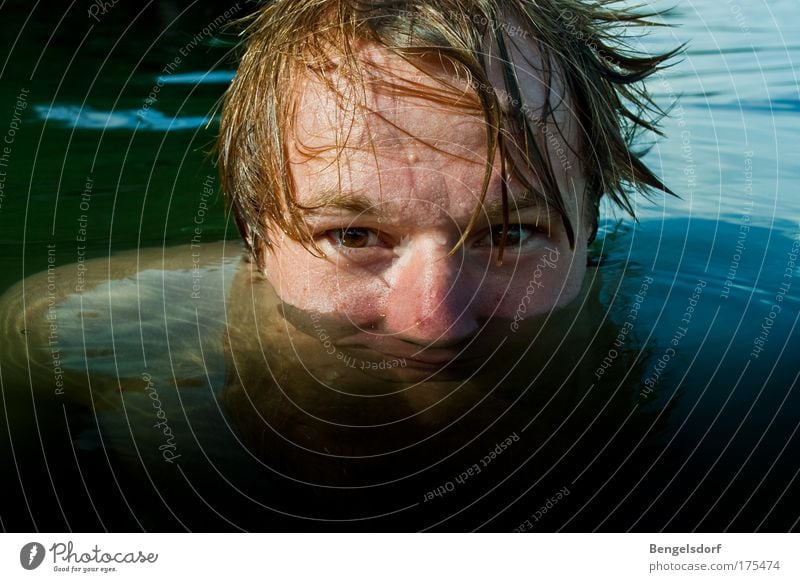 Schattenreich Gesicht Wellness Leben Wohlgefühl Erholung ruhig Schwimmen & Baden Freizeit & Hobby Ferien & Urlaub & Reisen Tourismus Ausflug Ferne Freiheit