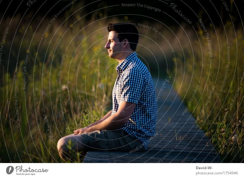 am Steg Glück Körper Gesundheit Leben harmonisch Wohlgefühl Zufriedenheit Sinnesorgane Erholung ruhig Meditation Ferien & Urlaub & Reisen Ausflug Abenteuer