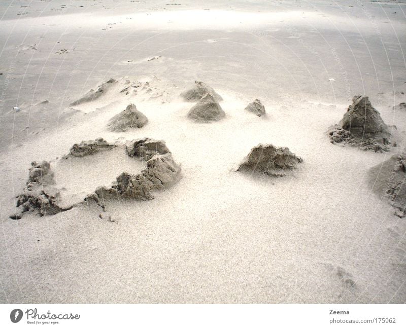 Wüste? Gedeckte Farben Außenaufnahme Menschenleer Tag Natur Landschaft Sand Strand Stimmung