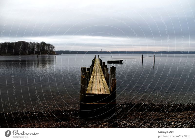 The Way of Silence Farbfoto Außenaufnahme Zentralperspektive Freiheit Meer Wasser Himmel Küste Insel entdecken Ferne blau Stimmung Romantik ruhig Sehnsucht