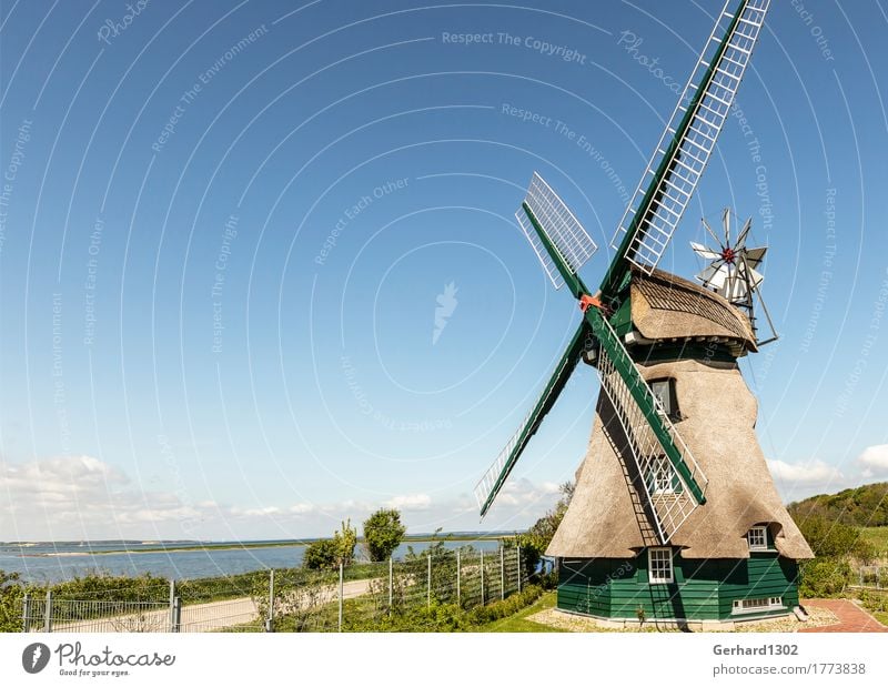 Windmühle Charlotte Naturschutzgebiet Geltinger Birk Ferien & Urlaub & Reisen Tourismus Ausflug Fahrradtour Sommerurlaub wandern Umwelt Landschaft Wasser Küste