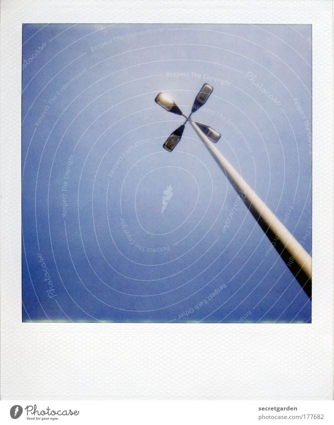 flotter vierer. Farbfoto Außenaufnahme Polaroid Menschenleer Textfreiraum links Textfreiraum oben Textfreiraum unten Textfreiraum Mitte Hintergrund neutral Tag