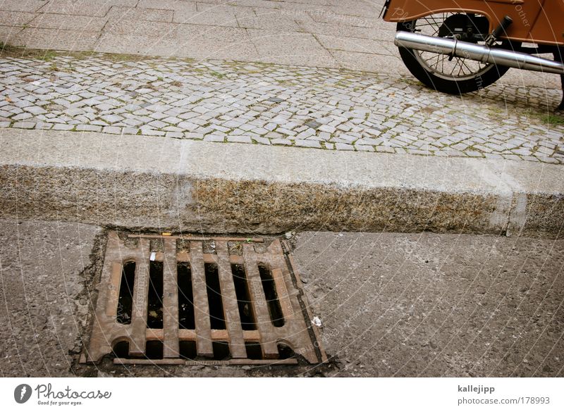 gossenjunge Farbfoto Detailaufnahme Tag Lifestyle Technik & Technologie Verkehr Verkehrsmittel Verkehrswege Personenverkehr Straßenverkehr Wege & Pfade Fahrzeug