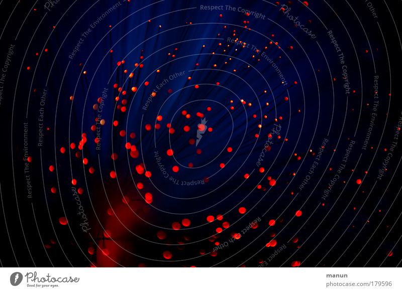 red dots Farbfoto Innenaufnahme Nahaufnahme Detailaufnahme Experiment abstrakt Muster Strukturen & Formen Textfreiraum rechts Textfreiraum oben Kunstlicht Licht