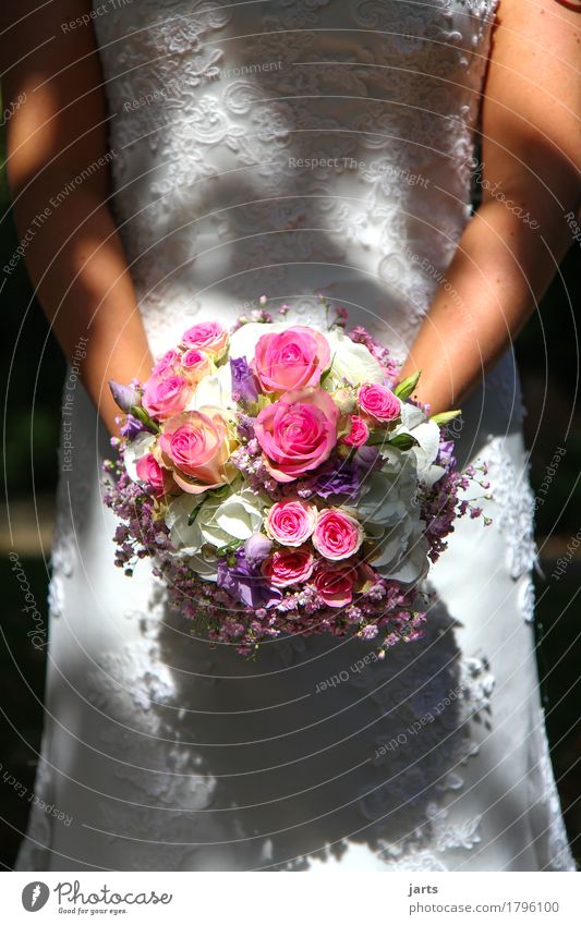 trau dich Hochzeit Mensch feminin Junge Frau Jugendliche 1 18-30 Jahre Erwachsene Schönes Wetter Blume Blüte Duft elegant glänzend natürlich schön Glück Ehre