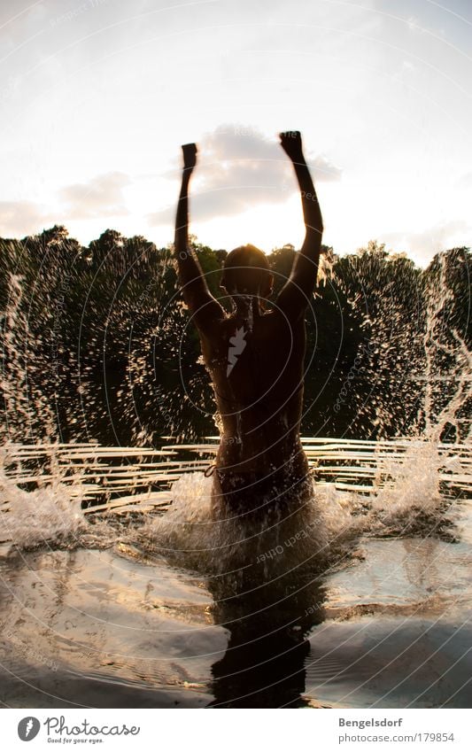 Wir sind Sommer! Freude Glück Haut Schwimmen & Baden Ferien & Urlaub & Reisen Tourismus Abenteuer Ferne Freiheit Sommerurlaub Sonne Sonnenbad Wassersport Erfolg