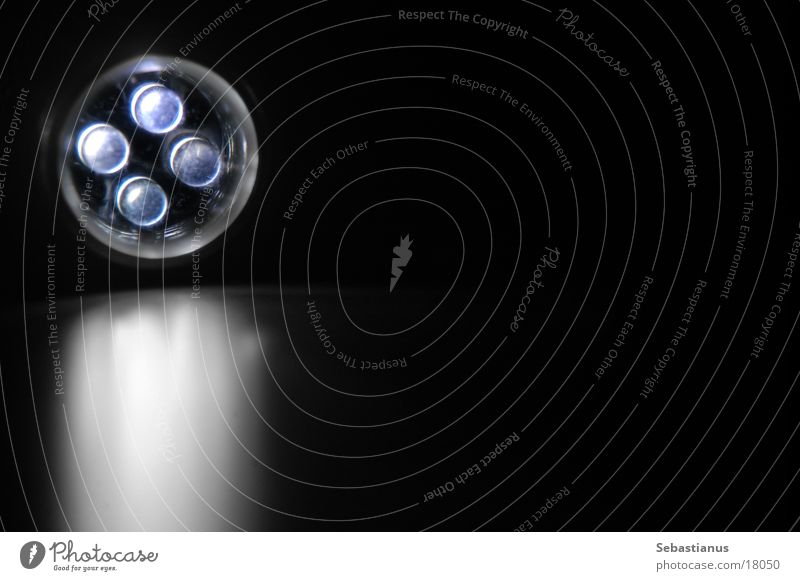 Taschenlampe Licht Funzel Lampe Leuchtdiode 4 Elektrisches Gerät Technik & Technologie hell