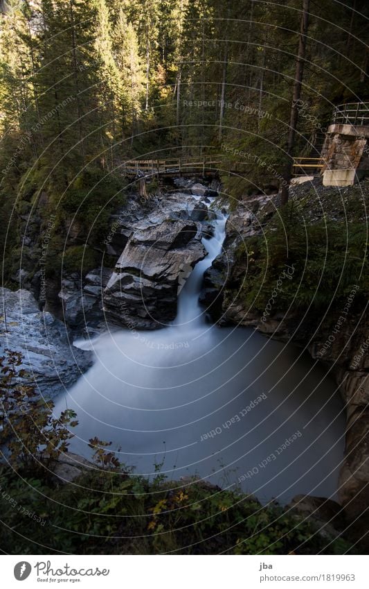 Pochtenfall harmonisch ruhig Tourismus Ausflug Sommer Berge u. Gebirge wandern Landschaft Urelemente Wasser Herbst Schönes Wetter Alpen Wellen Bach Wasserfall