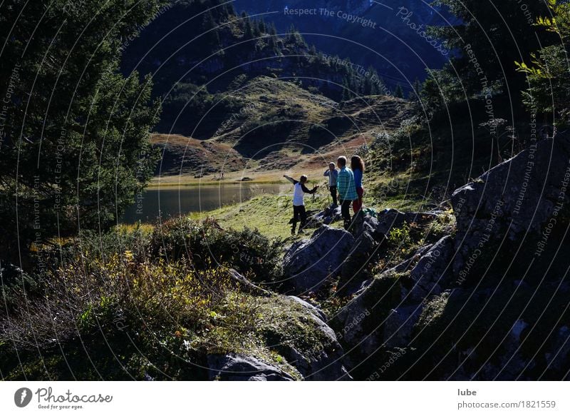 Idylle am Körbersee harmonisch Zufriedenheit Ferien & Urlaub & Reisen Tourismus Ausflug Freiheit Sommer Sommerurlaub Berge u. Gebirge wandern Umwelt Natur