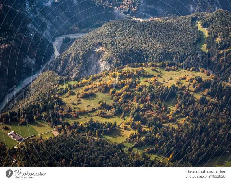 Indian summer Ferien & Urlaub & Reisen Ausflug Ferne Sommerurlaub Berge u. Gebirge wandern Umwelt Natur Landschaft Pflanze Herbst Schönes Wetter Baum Feld Wald