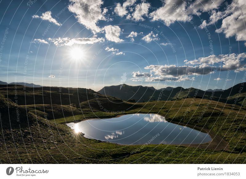 Rocky Mountain Dream schön harmonisch Wohlgefühl Zufriedenheit Ferien & Urlaub & Reisen Abenteuer Ferne Freiheit Sommer Sonne Berge u. Gebirge wandern Spiegel