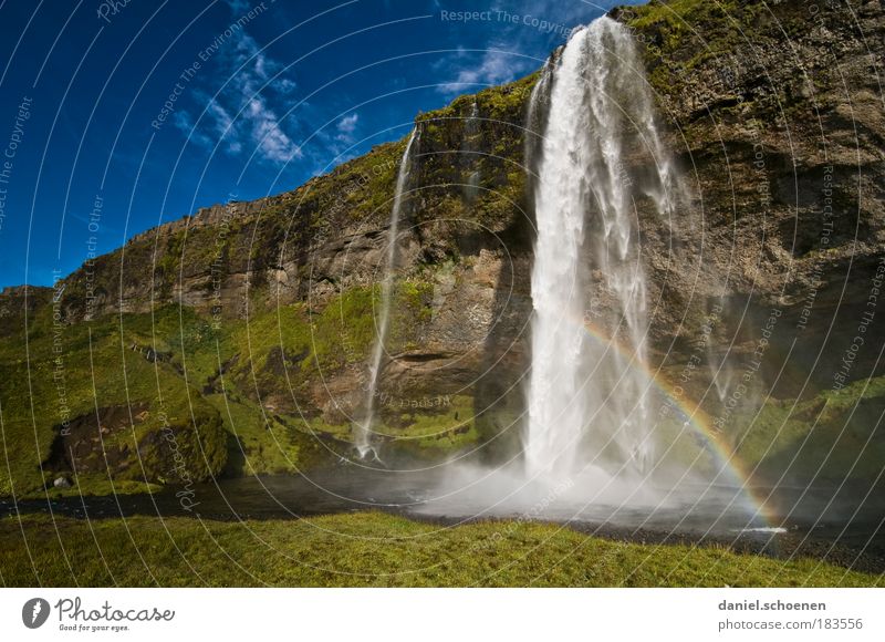 alles Lüge !! Sonnenlicht Weitwinkel Natur Landschaft Wasser Wassertropfen Schönes Wetter Bach Wasserfall Bewegung Ferien & Urlaub & Reisen Idylle Umwelt