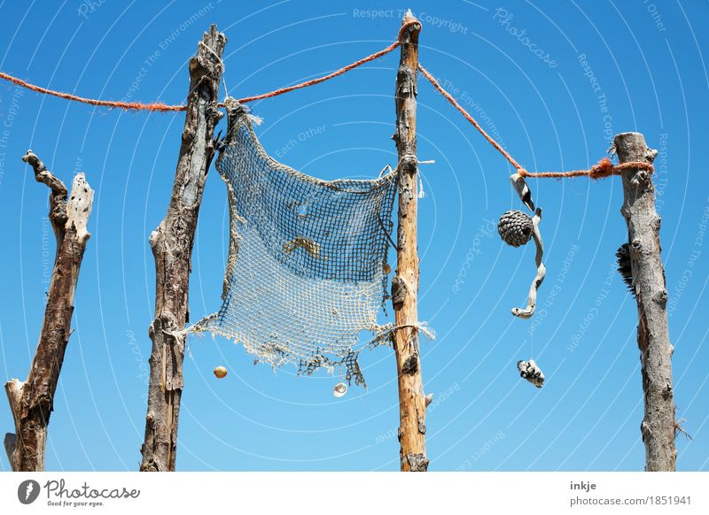 die Zeit am Strand Freizeit & Hobby Ferien & Urlaub & Reisen Sommer Sommerurlaub Kunstwerk Mobile Himmel Wolkenloser Himmel Schönes Wetter Sammlung Sammlerstück