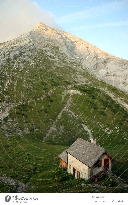 Der Berg ruft - Watzmann vom Watzmannhaus Klettern Bergsteigen wandern Umwelt Natur Landschaft Sommer Schönes Wetter Felsen Alpen Berge u. Gebirge hocheck