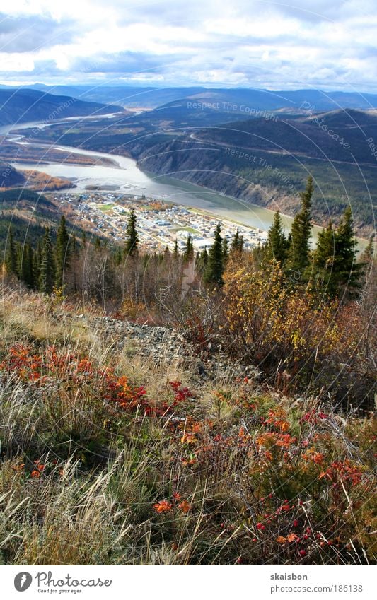 dawson city, yukon territory Ferien & Urlaub & Reisen Tourismus Ausflug Ferne Freiheit Expedition Berge u. Gebirge Natur Landschaft Himmel Wolken Horizont