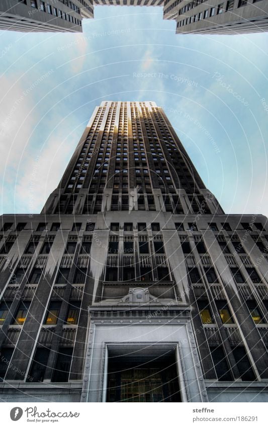 EMPIRE Himmel Schönes Wetter Pittsburgh USA Stadtzentrum Skyline Hochhaus Fassade Fenster Tür Business Erfolg Kapitalwirtschaft Reichtum HDR Farbfoto