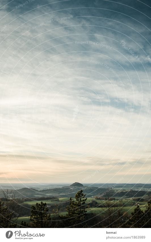 Wahrzeichen Zufriedenheit Sinnesorgane Erholung ruhig Ferien & Urlaub & Reisen Ausflug Abenteuer Ferne Freiheit Umwelt Natur Landschaft Himmel Wolken Herbst