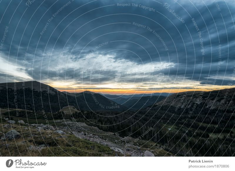 Silent Awareness schön Ferien & Urlaub & Reisen Abenteuer Berge u. Gebirge wandern Umwelt Natur Landschaft Urelemente Himmel Wolken Klima Klimawandel Wetter