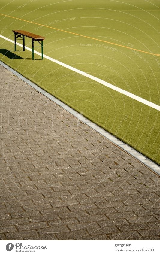 halbzeitpause Freizeit & Hobby Spielen Sport Ballsport Sportler Schiedsrichter Fan Sportveranstaltung Fußball Sportstätten Fußballplatz Stadion laufen grün